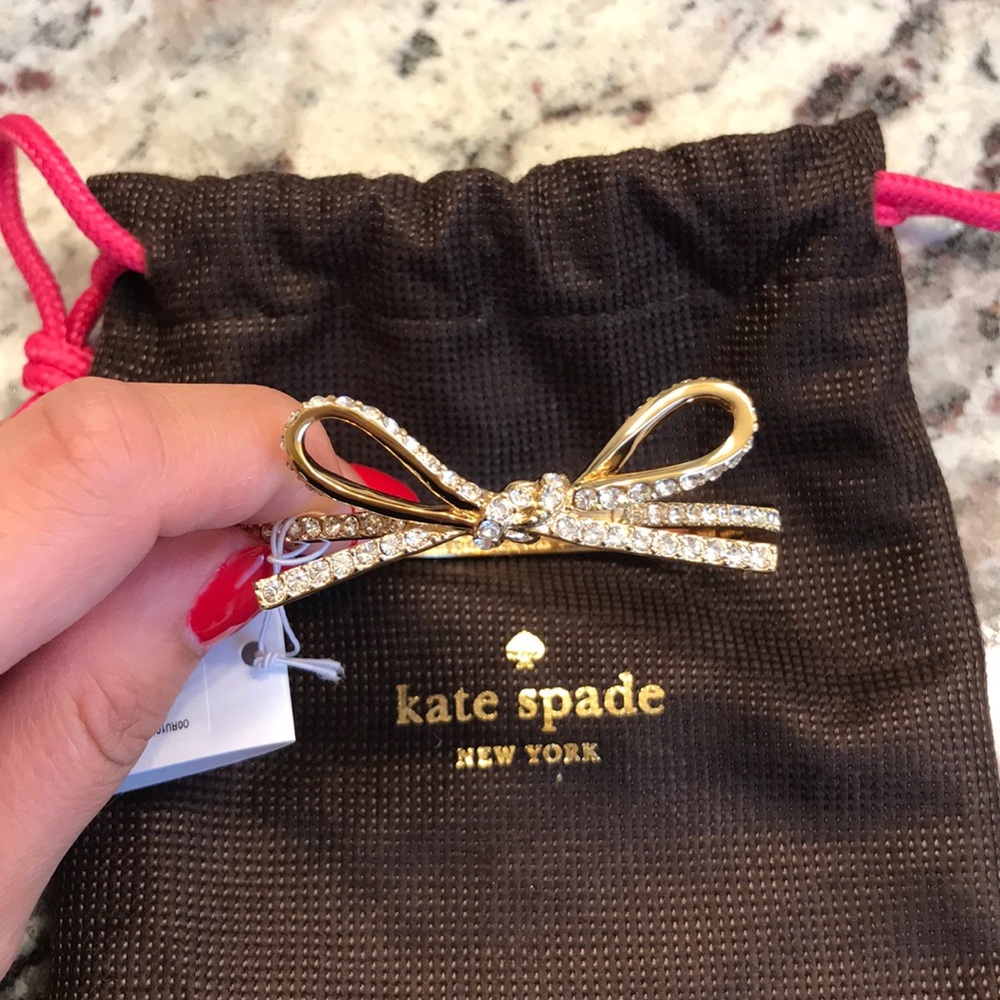 Gold Kate Spade Bow Bangle